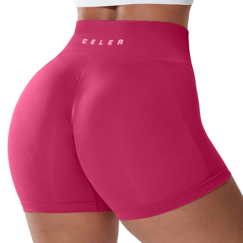 XS yoga scrunch butt shorts - butt enhancing - seamless